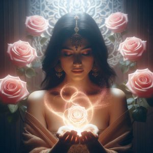 féminin sacré-énergie de la rose